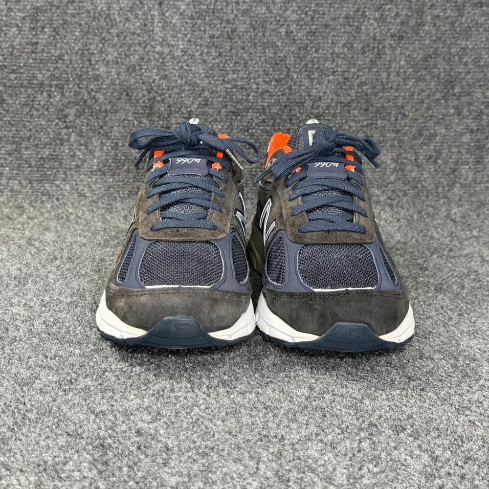 New Balance 990 v4 Retro Athletic Shoes Women's 9 Blue Suede Comfort Walking USA